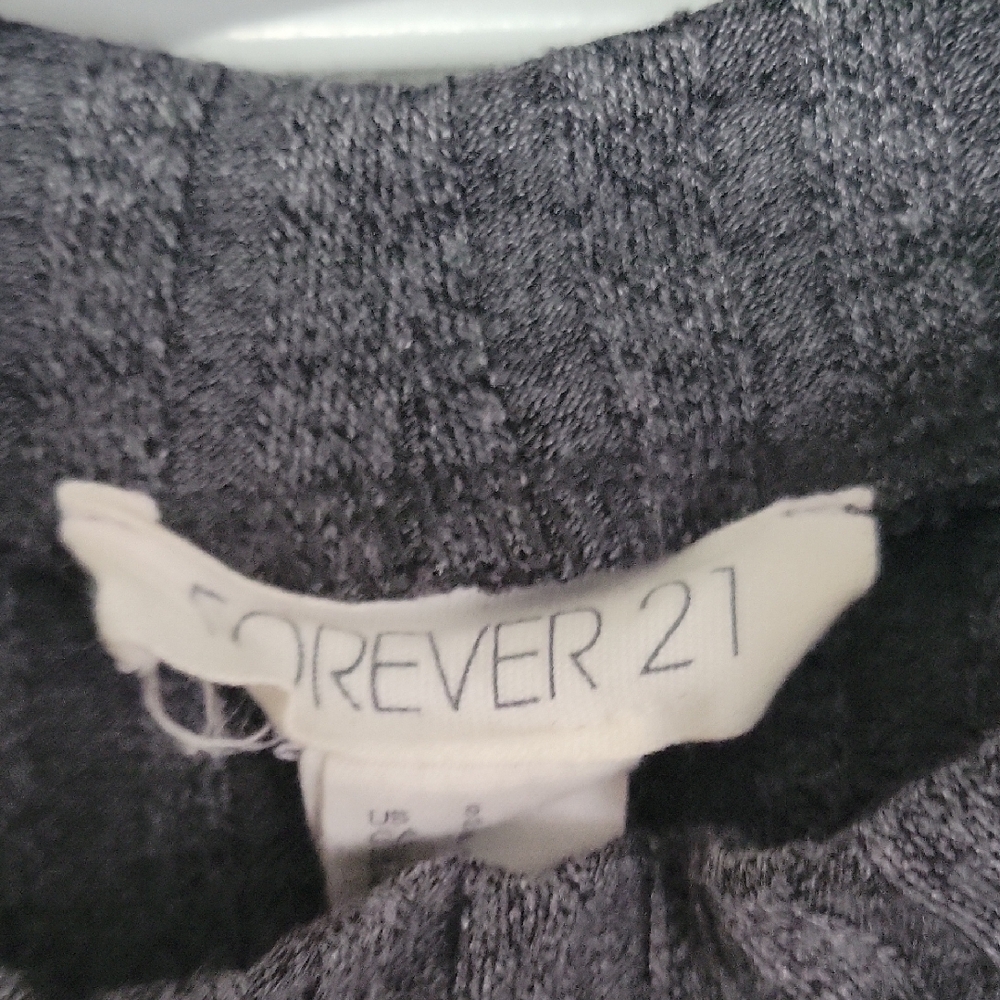 Forever 21 Charcoal Ribbed Dress - Picture 2 of 5